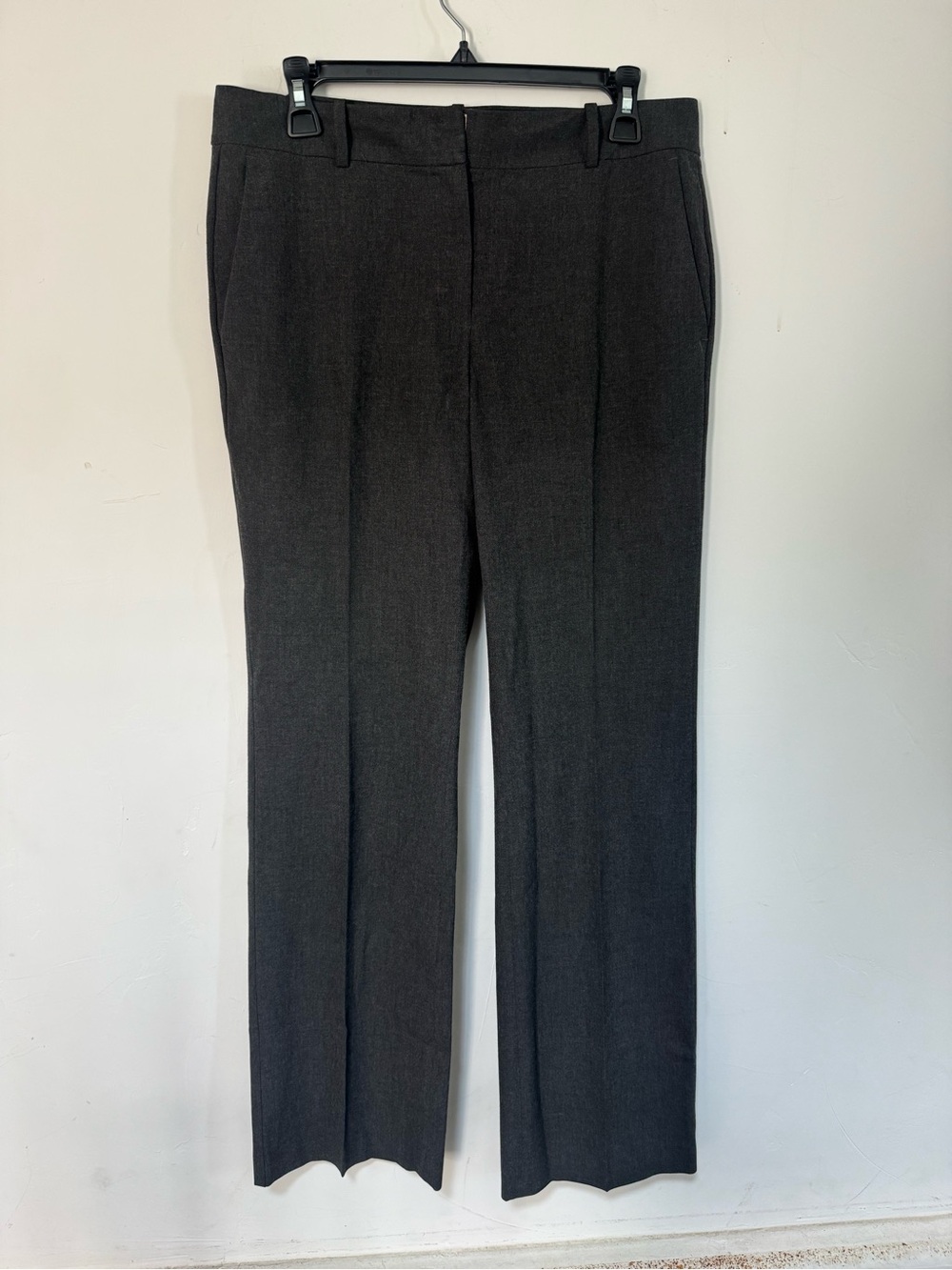 Ann Taylor Black Classic Dress Pants - Dark Charcoal